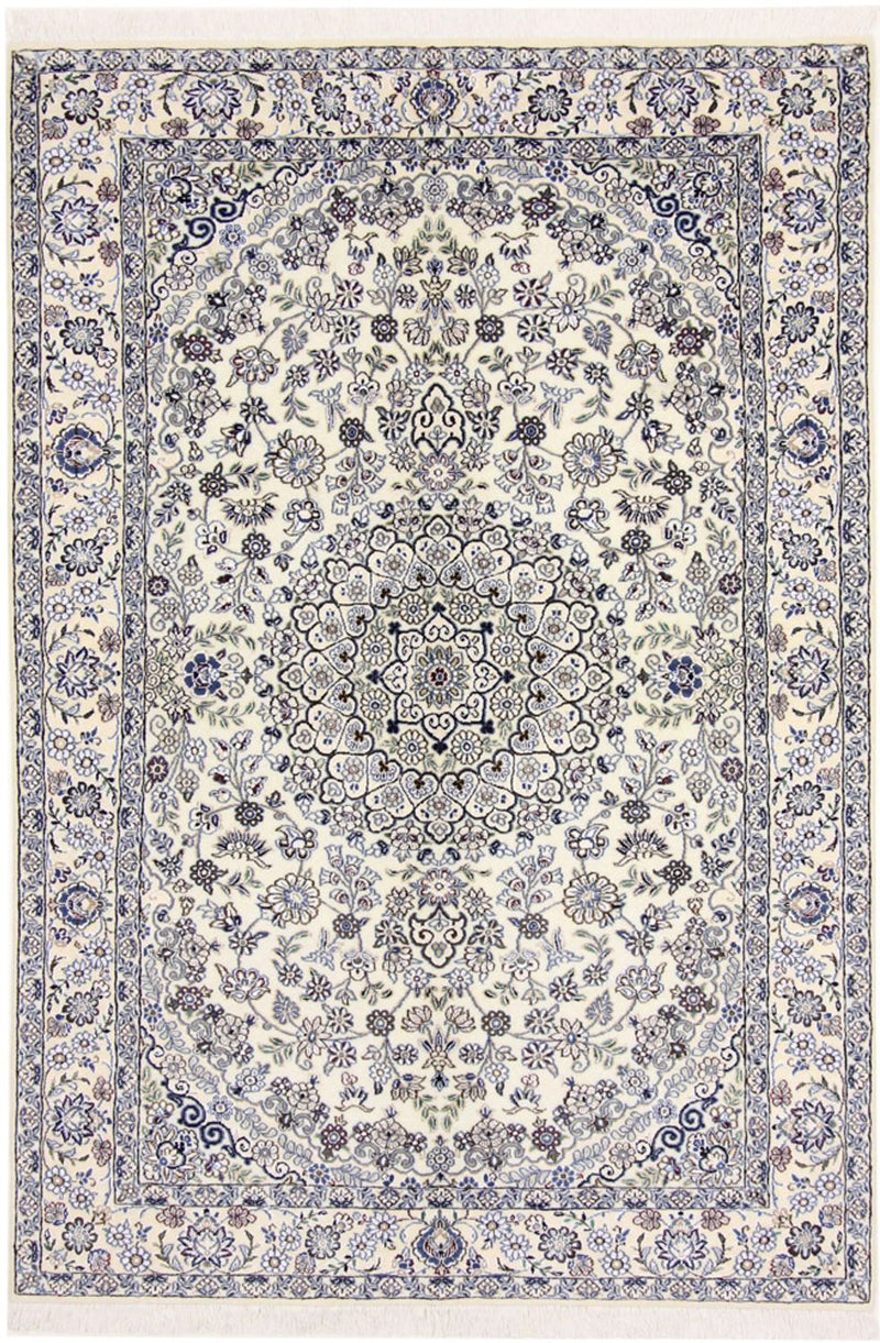 Perserteppich - Nain - Royal - 205 x 141 cm - beige