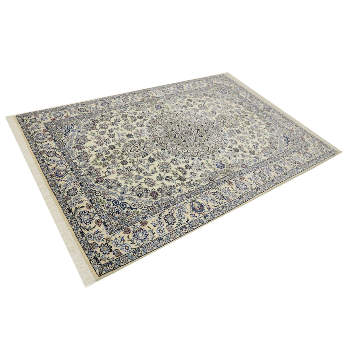 Perserteppich - Nain - Royal - 205 x 141 cm - beige