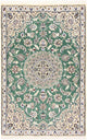 Perserteppich - Nain - Royal - 137 x 88 cm - grün