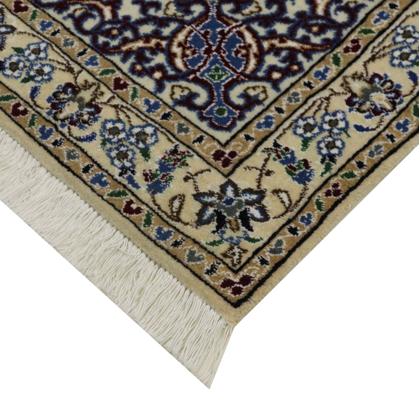 Perserteppich - Nain - Royal - 148 x 98 cm - dunkelblau