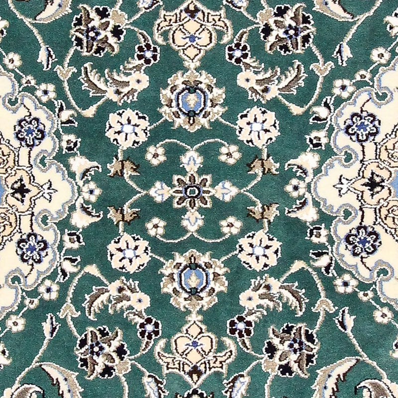 Läufer Perser - Nain - Royal - 200 x 60 cm - grün