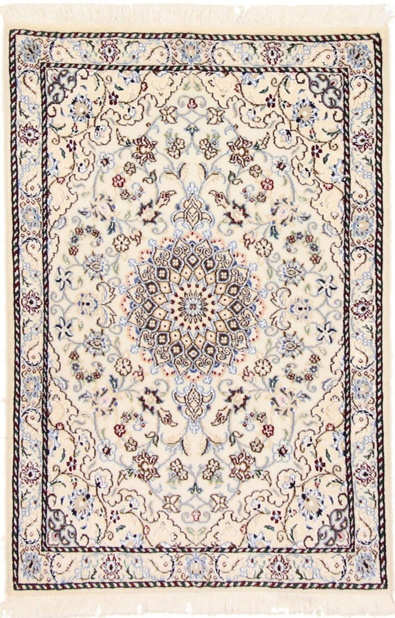 Perserteppich - Nain - Royal - 90 x 60 cm - beige