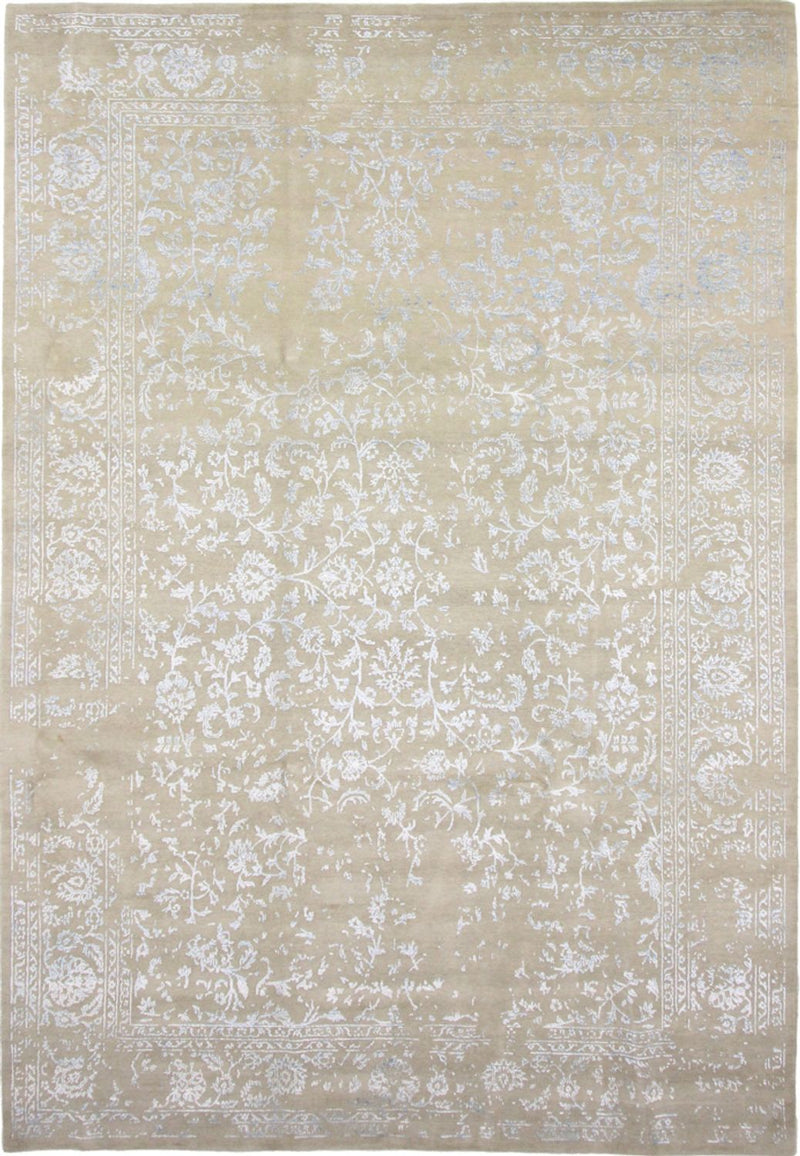 Designer Teppich - 357 x 248 cm - silber
