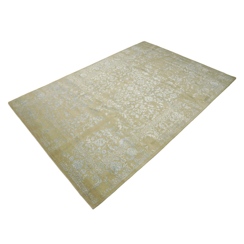 Designer Teppich - 357 x 248 cm - silber