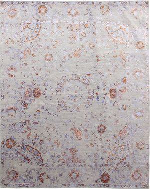 Designer Teppich - 306 x 246 cm - mehrfarbig