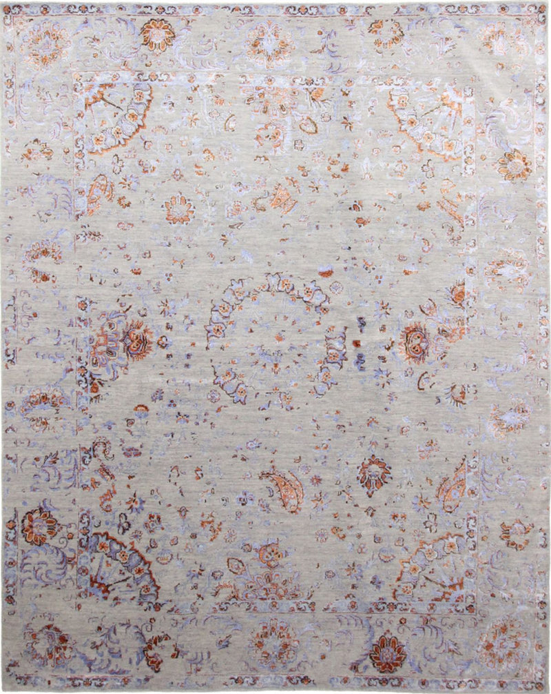 Designer Teppich - 306 x 246 cm - mehrfarbig