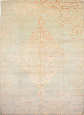 Designer Teppich - 408 x 302 cm - orange