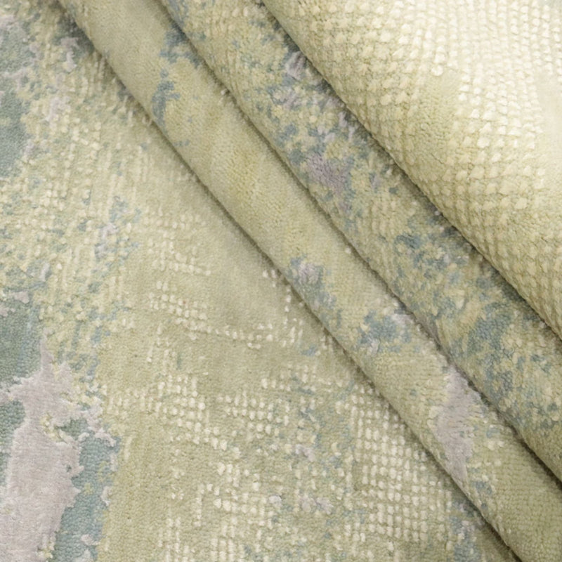 Designer Teppich - 308 x 245 cm - silber