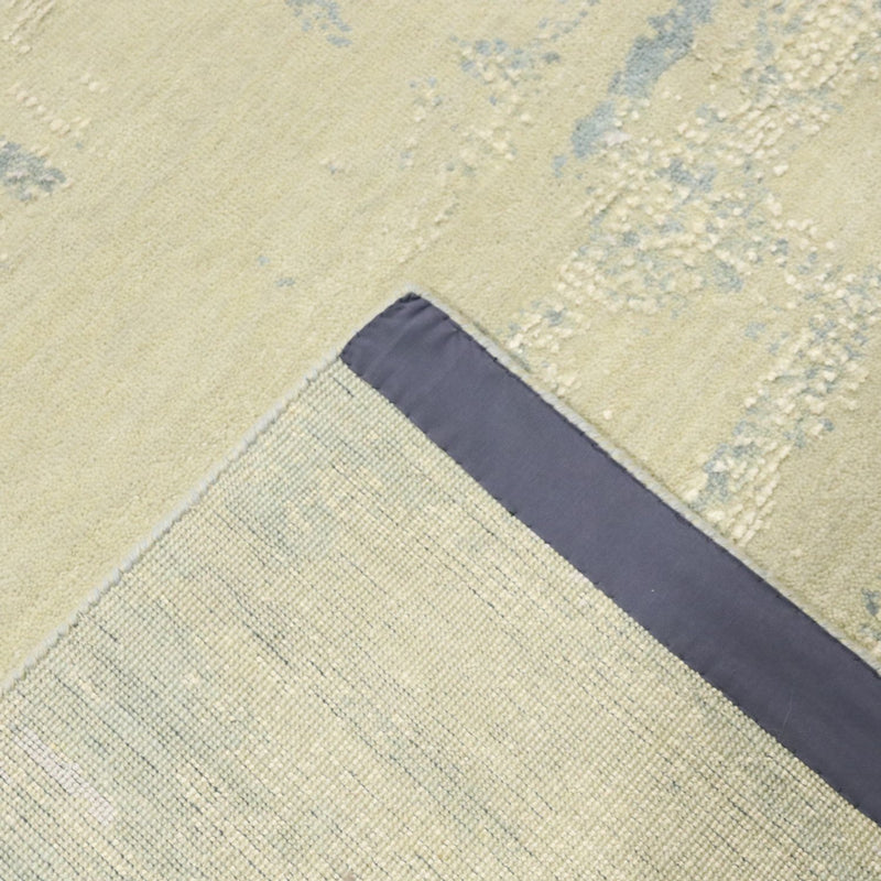Designer Teppich - 308 x 245 cm - silber