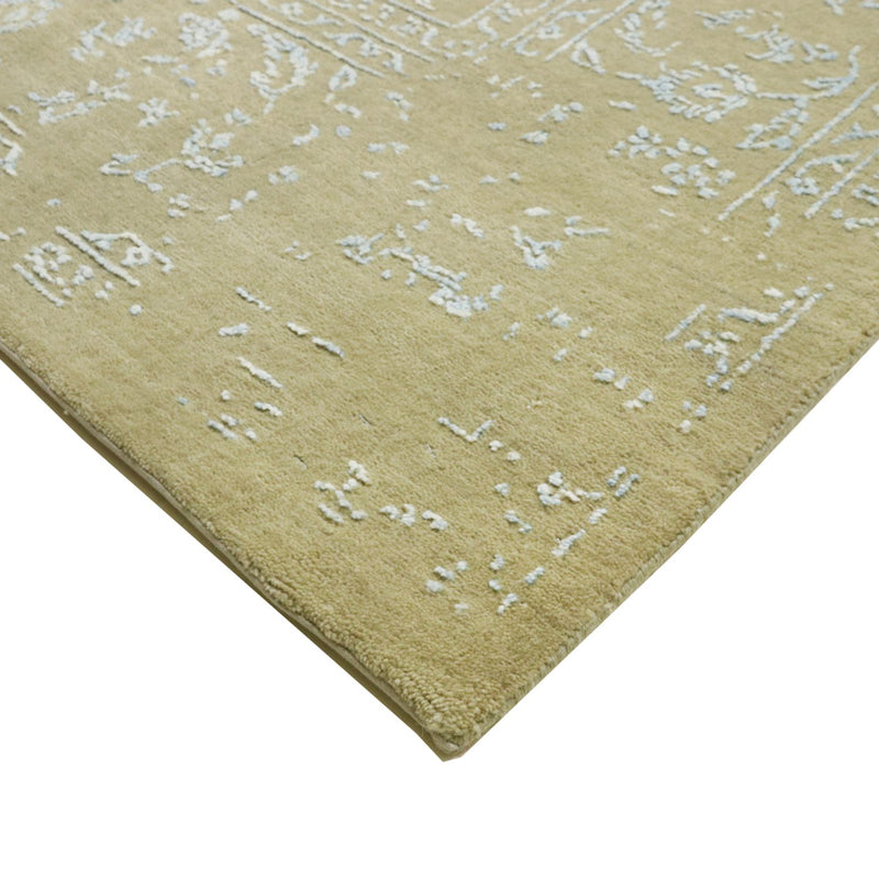 Designer Teppich - 306 x 243 cm - hellblau