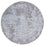 Designer Teppich rund  - 243 x 243 cm - hellblau