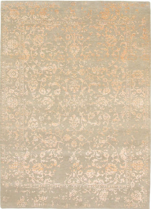 Designer Teppich - 245 x 176 cm - orange