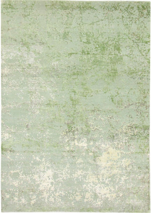 Designer Teppich - 247 x 175 cm - grün