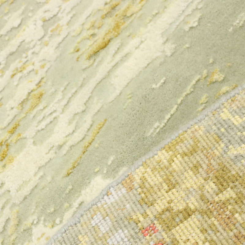 Designer Teppich rund  - 202 x 202 cm - mehrfarbig