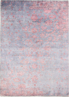 Designer Teppich - 204 x 146 cm - mehrfarbig