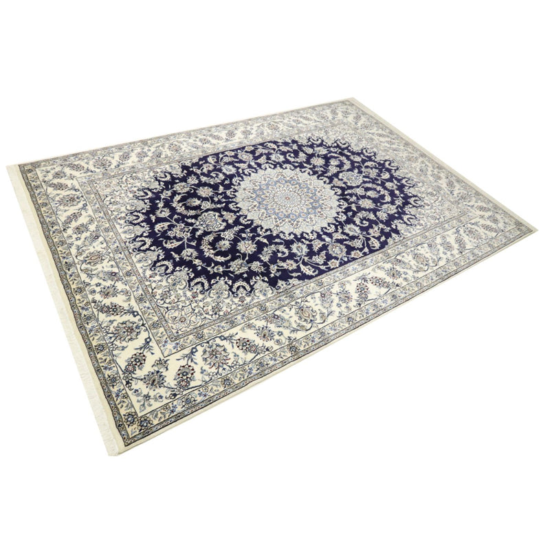 Perserteppich - Nain - 344 x 246 cm - dunkelblau