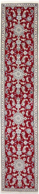 Läufer Perser - Nain - 390 x 78 cm - rot