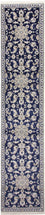 Läufer Perser - Nain - 387 x 77 cm - dunkelblau