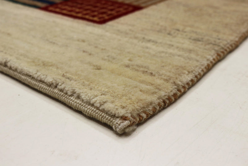 Gabbeh Teppich - Loribaft Indus - 197 x 142 cm - mehrfarbig