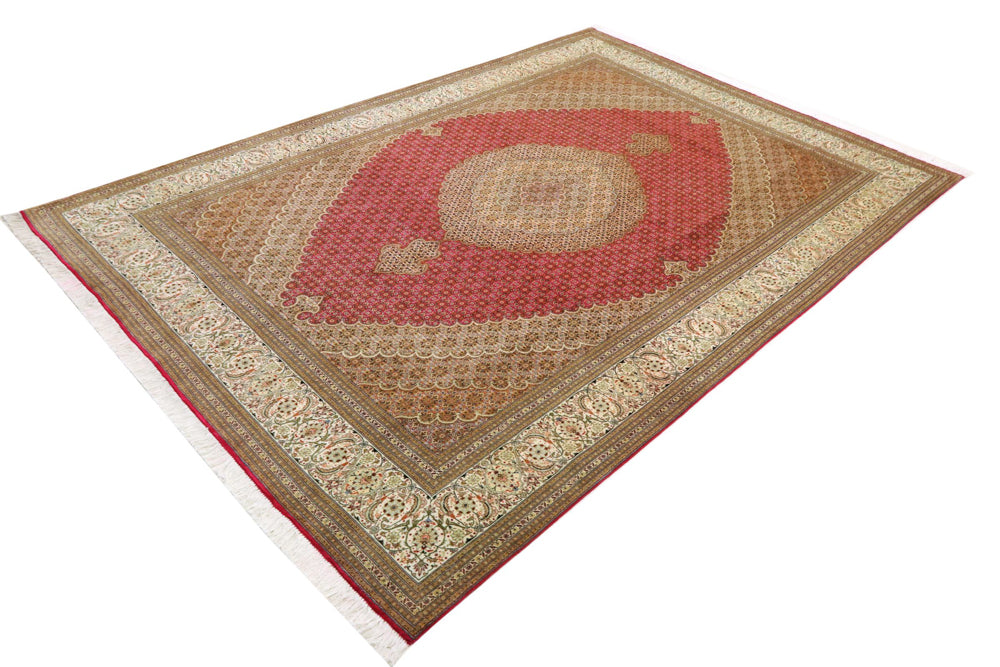 Perserteppich - Täbriz - Royal - 360 x 248 cm - rot
