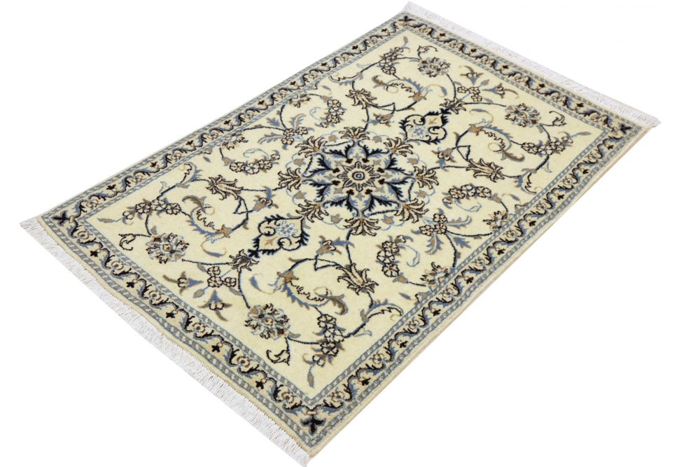 Perserteppich - Nain - 136 x 87 cm - sand