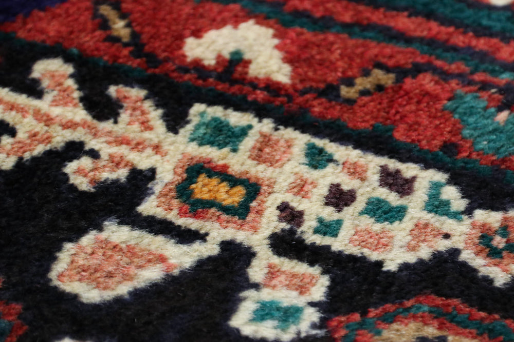 Perserteppich - Nomadic - 317 x 172 cm - dunkelblau