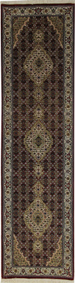 Läufer Orient - Täbriz - 302 x 80 cm - dunkelbeige