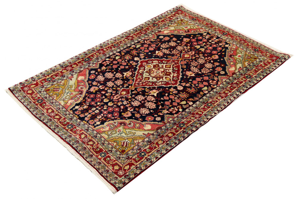 Perserteppich - Nomadic - 166 x 108 cm - dunkelblau