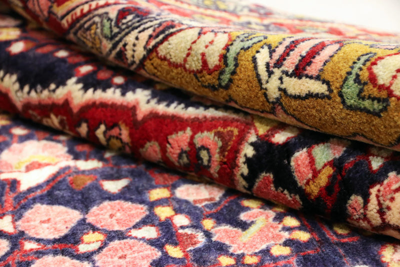 Perserteppich - Nomadic - 166 x 108 cm - dunkelblau