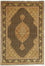 Perserteppich - Täbriz - Royal - 148 x 101 cm - dunkelbeige