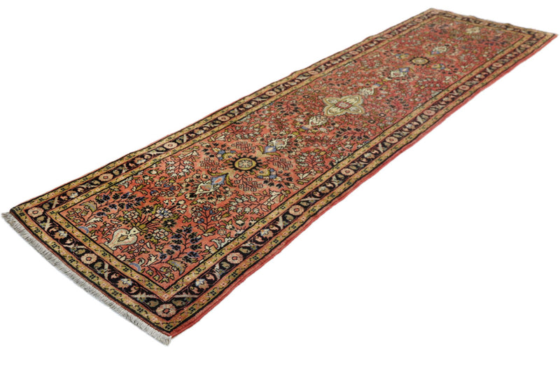 Läufer Perser - Nomadic - 277 x 80 cm - rost