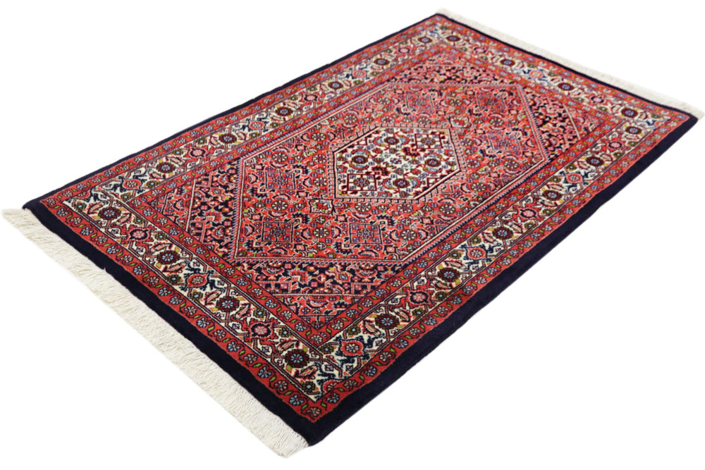 Perserteppich - Bidjar - 85 x 135 cm - rot