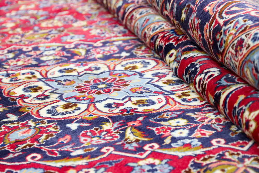 Perserteppich - Keshan - 360 x 245 cm - rot