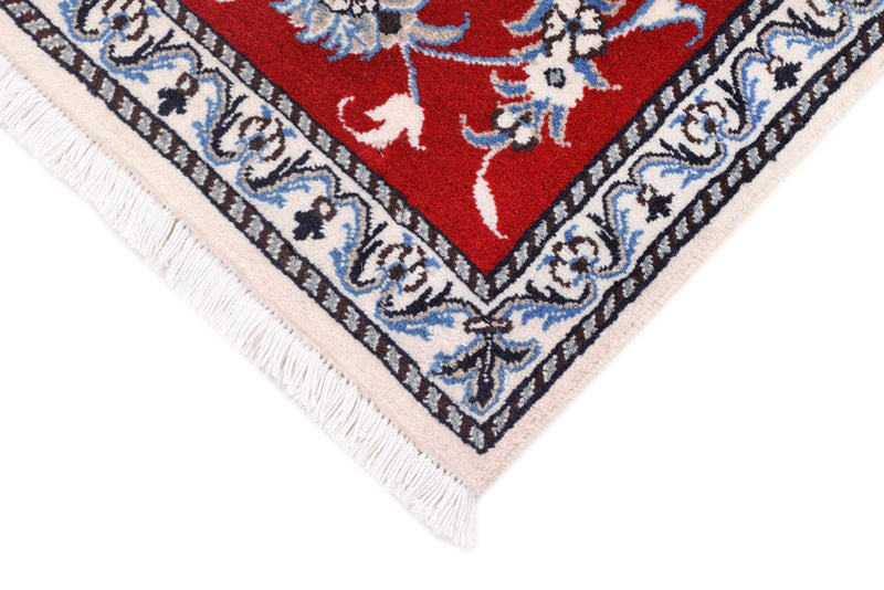 Perserteppich - Nain - 138 x 86 cm - rot