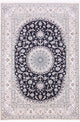 Perserteppich - Nain - Premium - 309 x 206 cm - dunkelblau