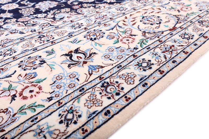 Perserteppich - Nain - Premium - 309 x 206 cm - dunkelblau