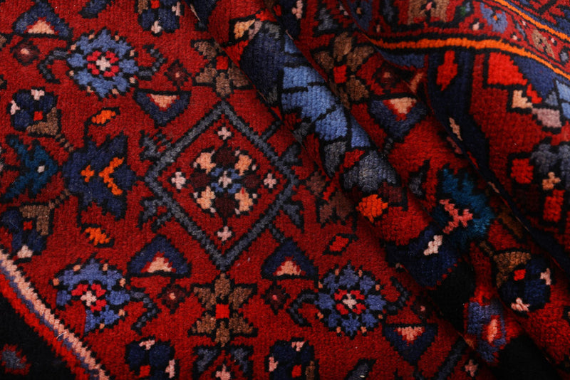 Perserteppich - Nomadic - 205 x 140 cm - dunkelrot