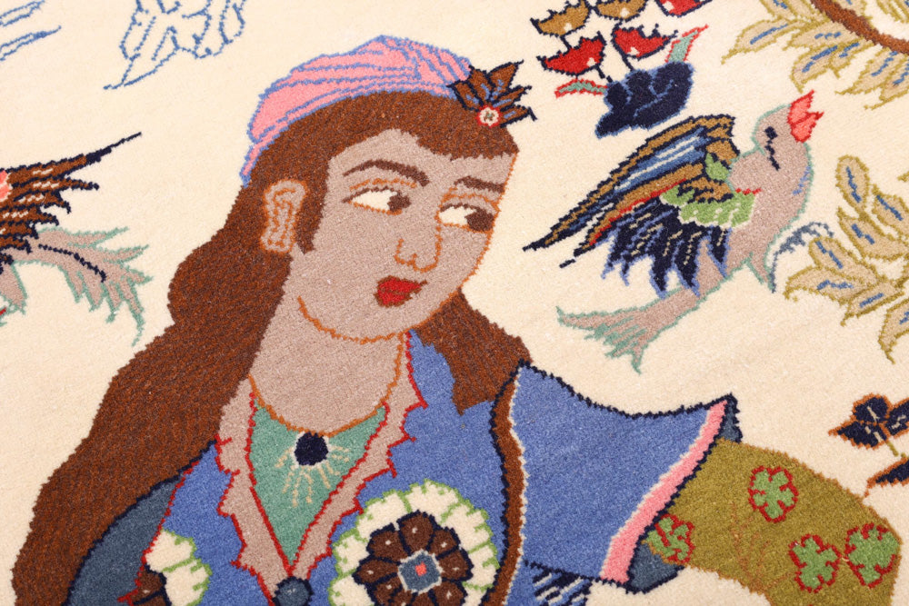 Perserteppich - Täbriz - 150 x 100 cm - mehrfarbig