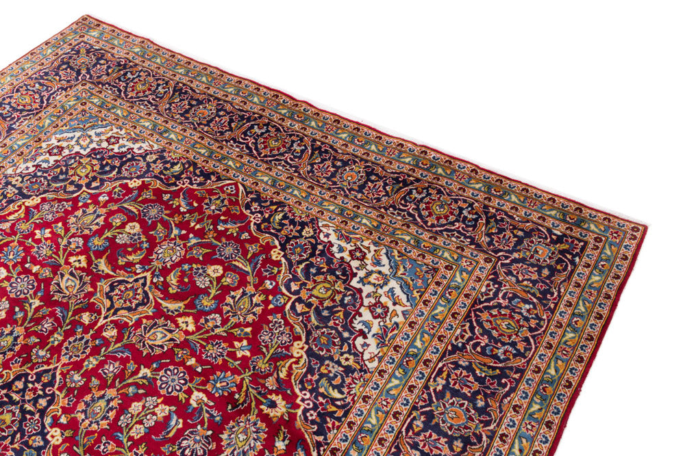 Perserteppich - Keshan - 335 x 247 cm - rot