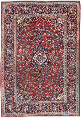 Perserteppich - Keshan - 344 x 252 cm - rot
