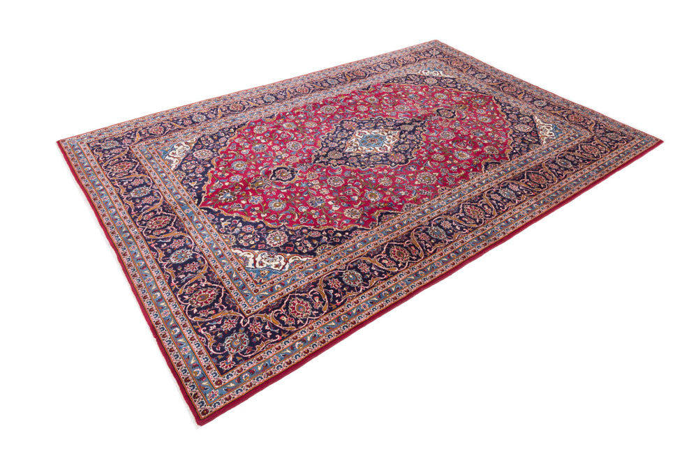 Perserteppich - Keshan - 245 x 358 cm - rot