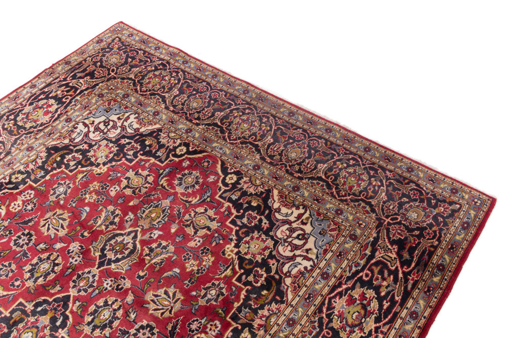 Perserteppich - Keshan - 200 x 355 cm - rot