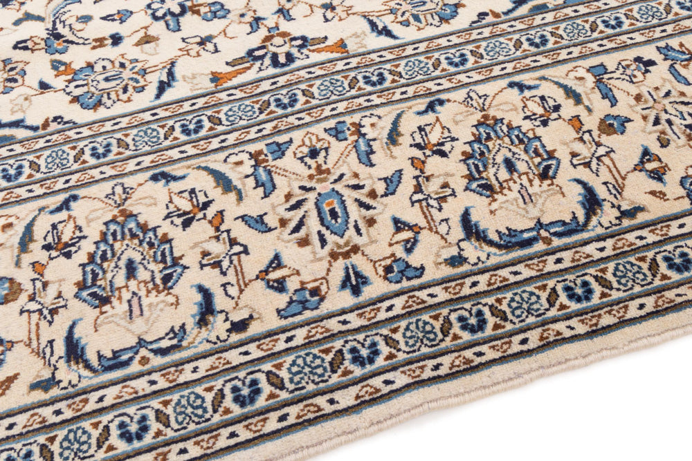 Perserteppich - Keshan - 360 x 243 cm - creme