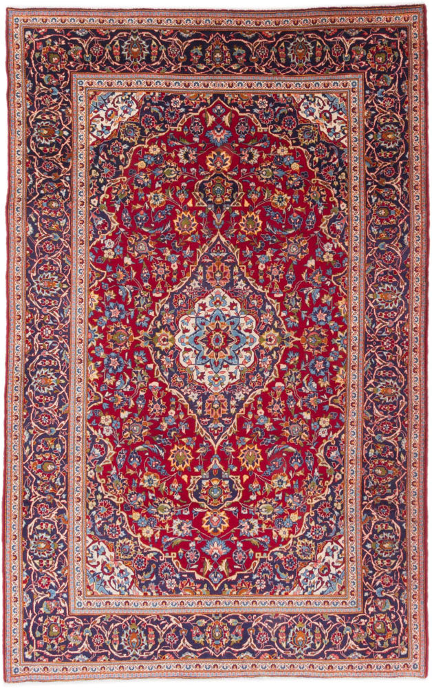 Perserteppich - Keshan - 322 x 205 cm - rot