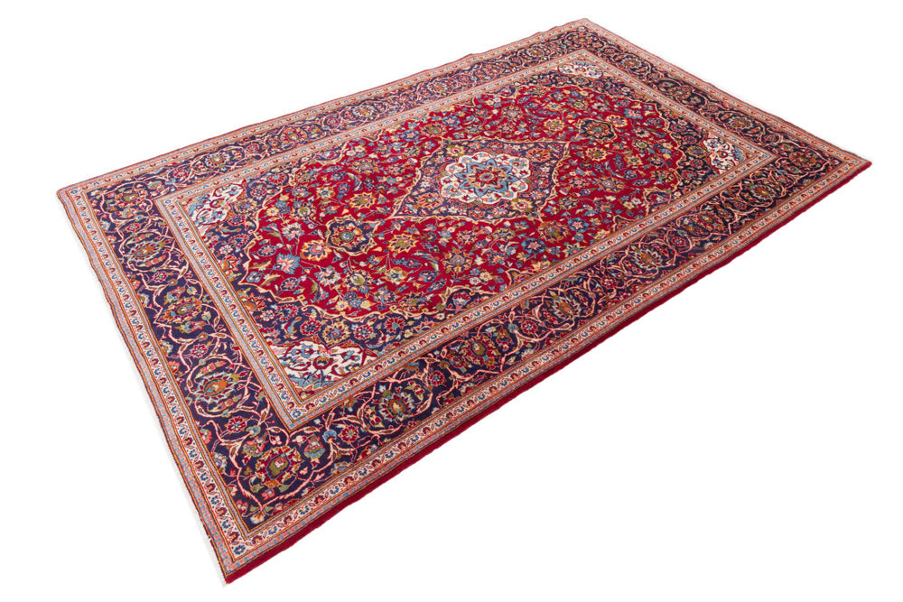 Perserteppich - Keshan - 205 x 322 cm - rot