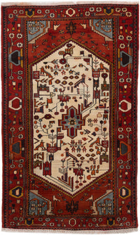 Perserteppich - Nomadic - 200 x 122 cm - beige