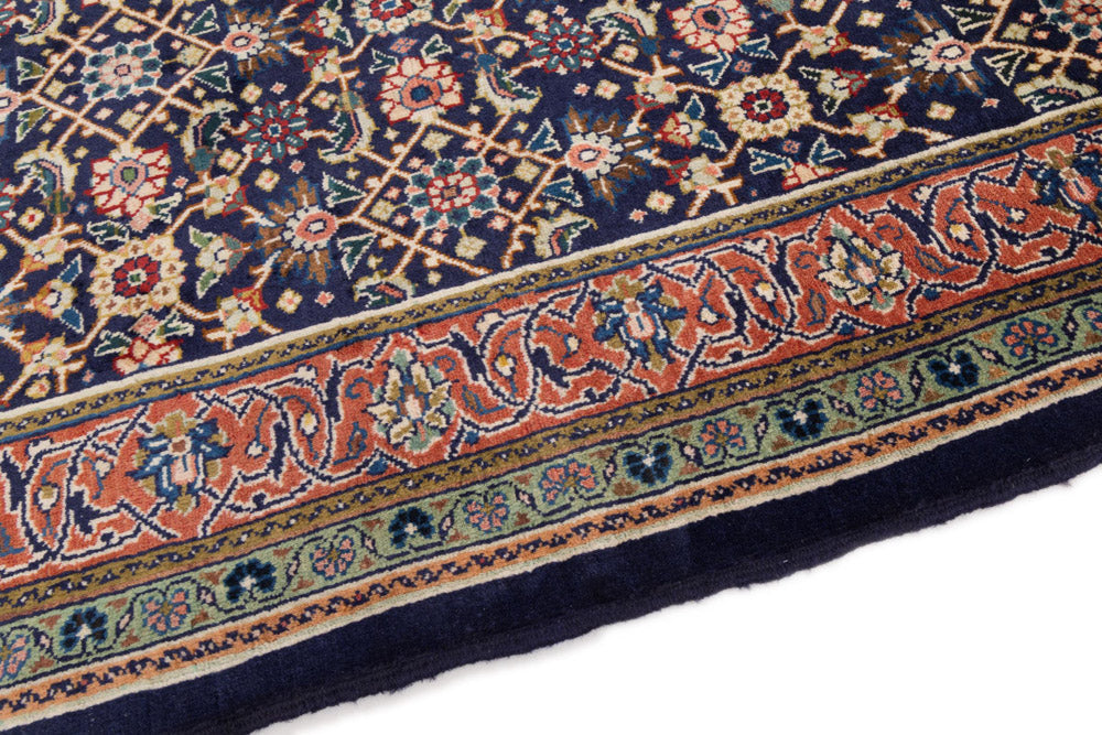 Perserteppich - Nomadic - 255 x 136 cm - dunkelblau