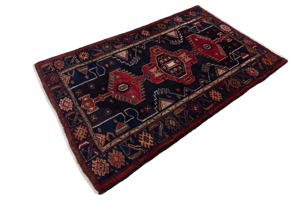 Perserteppich - Nomadic - 210 x 140 cm - mehrfarbig