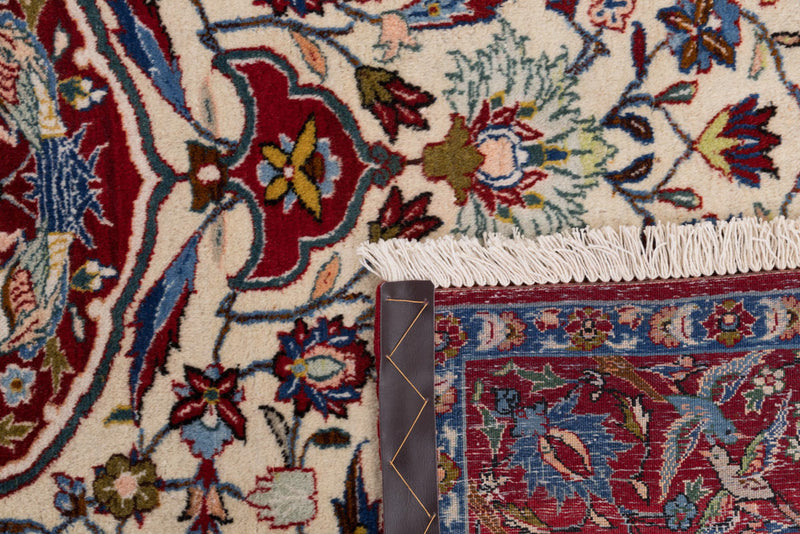 Perserteppich - Isfahan - Premium - 207 x 148 cm - creme