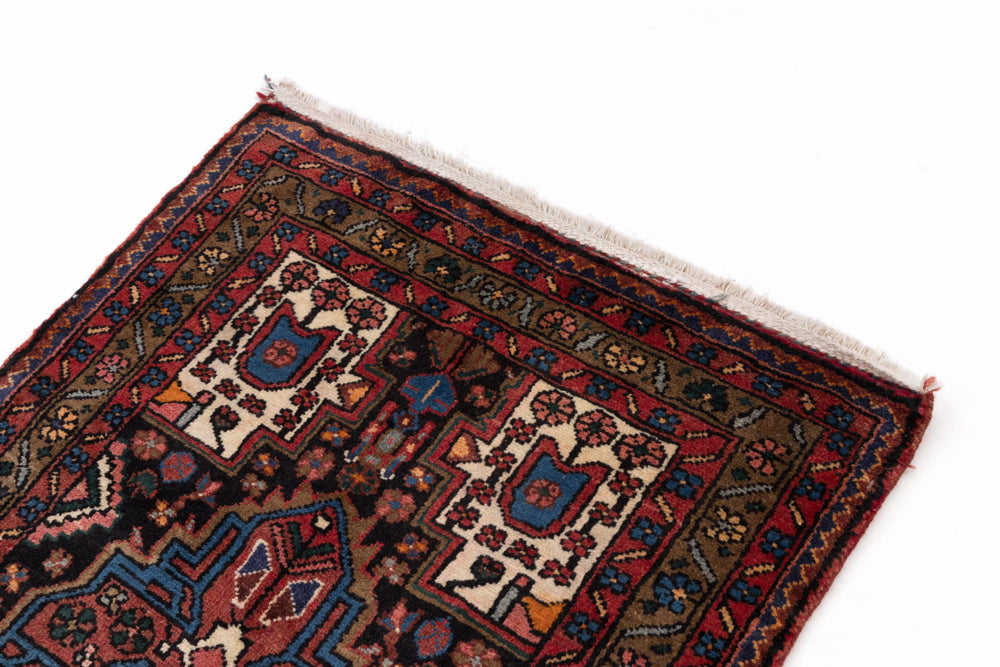 Perserteppich - Nomadic - 135 x 75 cm - rost